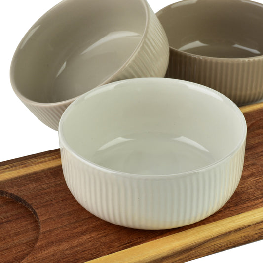Modern Kitchen Schneidebrett mit 3 Schalen () 210 ml - Tinkie