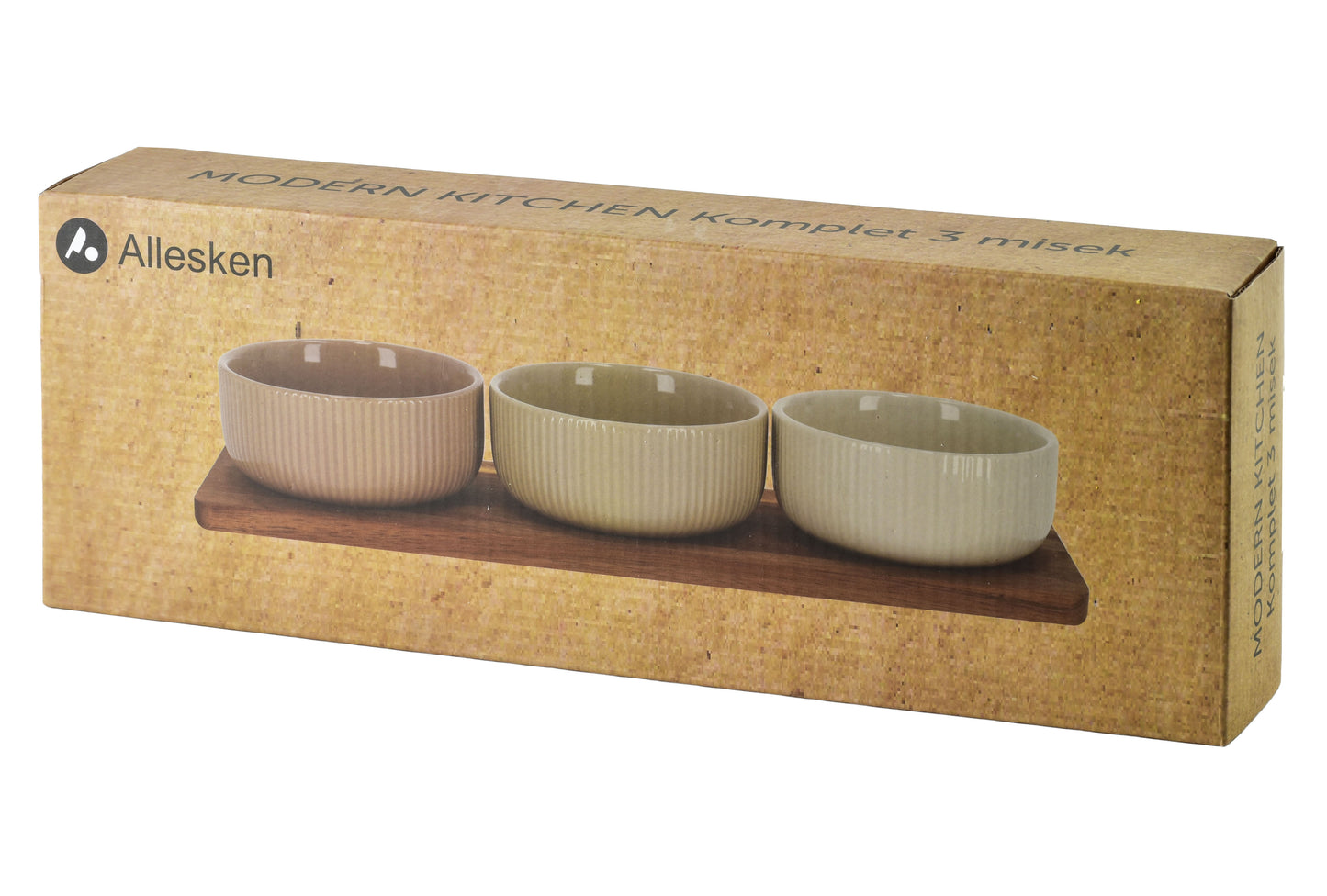 Modern Kitchen Schneidebrett mit 3 Schalen () 210 ml - Tinkie