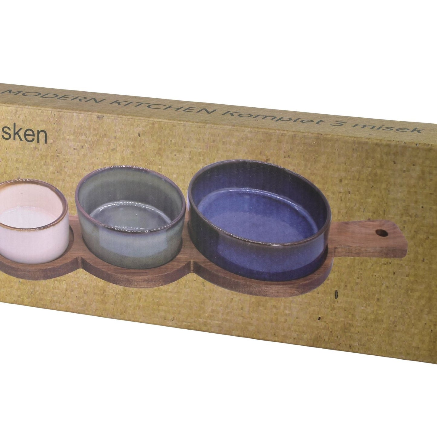 Modern Kitchen Schneidebrett mit 3 Schalen () 160 ml/120 ml/80 ml - tinkie.de