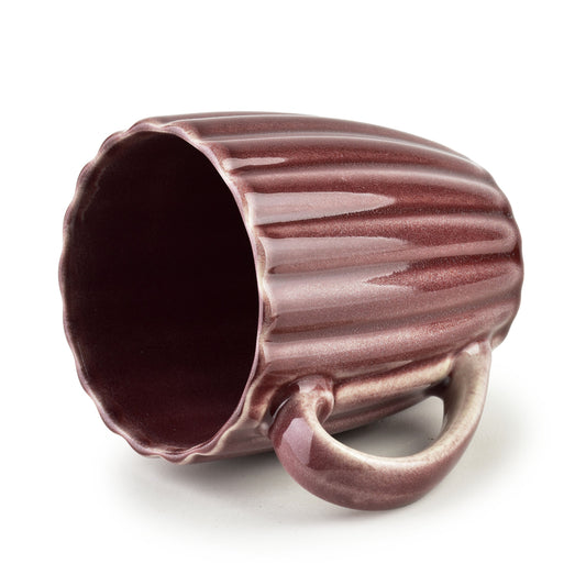 EVIE BURGUNDY Becher 360 ml – Detailansicht