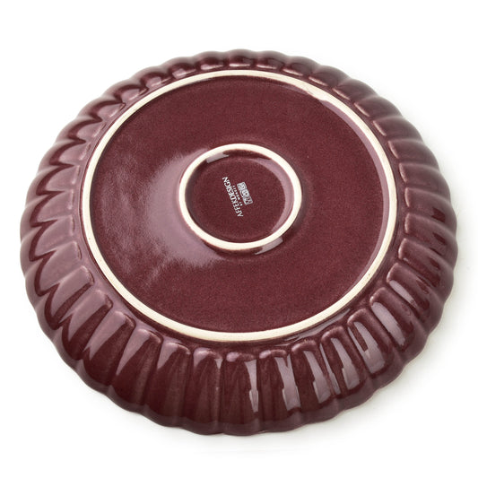 EVIE BURGUNDY Essteller, 27,5 cm – Detailansicht