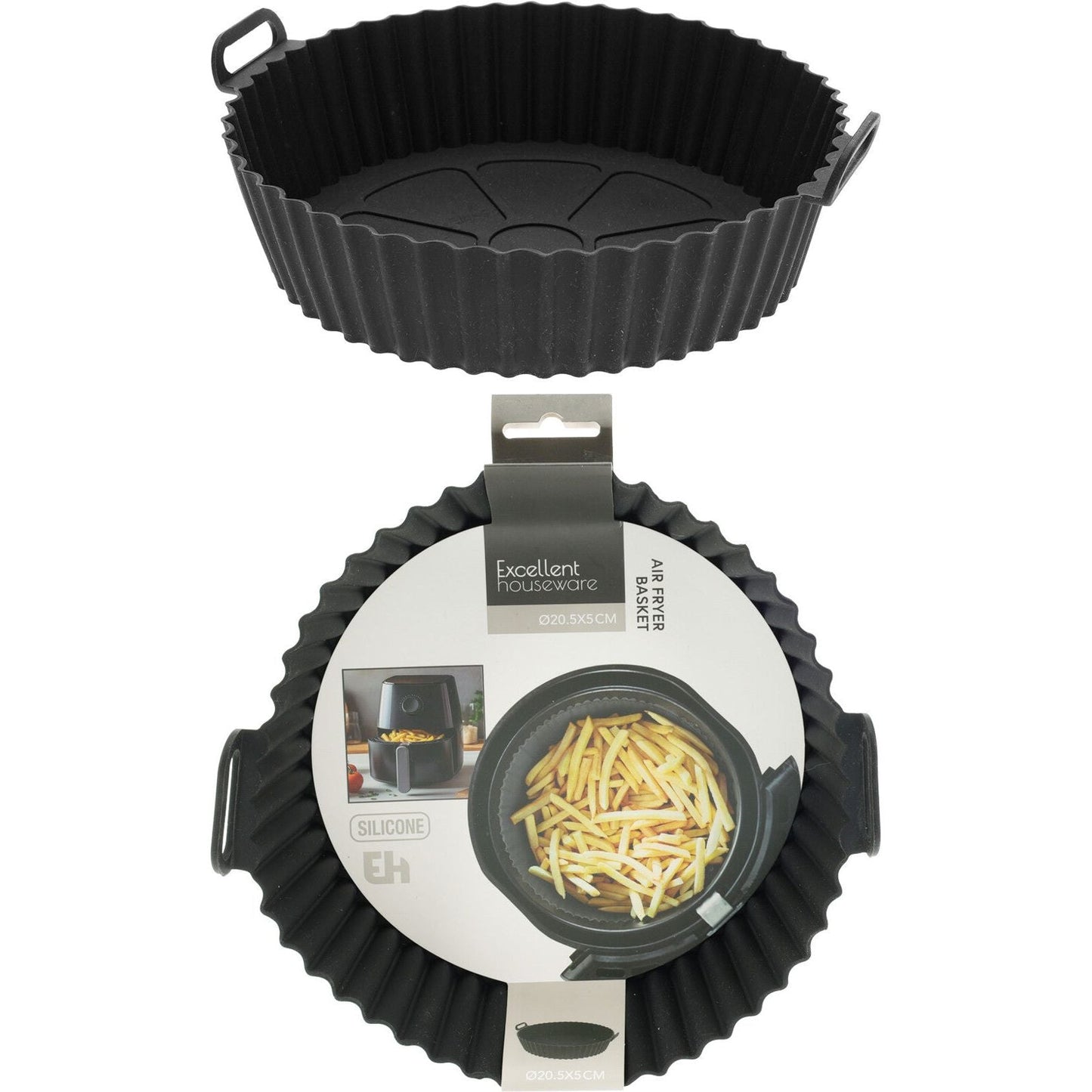 Silikon Frittierkorb 20 cm für die Heißluftfritteuse - tinkie.de