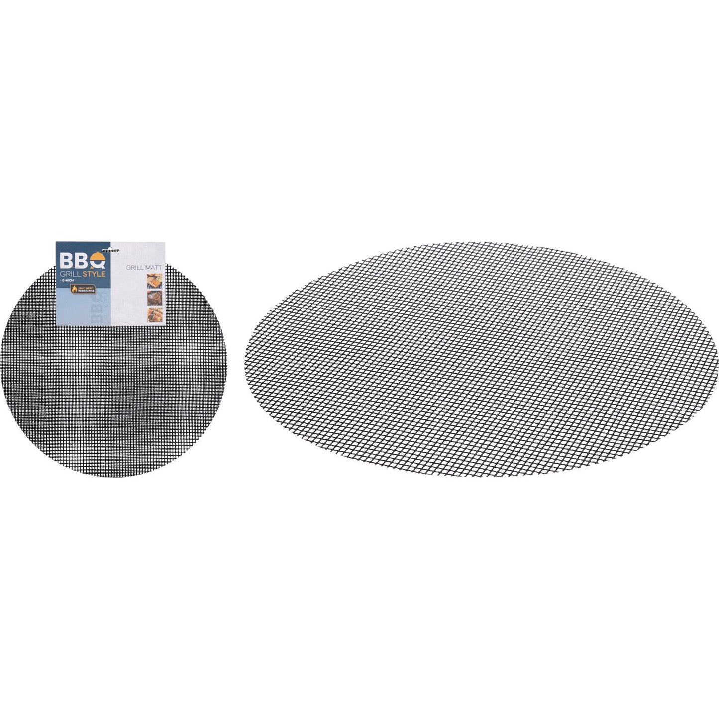 Runde Grillschutzmatte aus Teflon 40 cm 2 Stück - tinkie.de