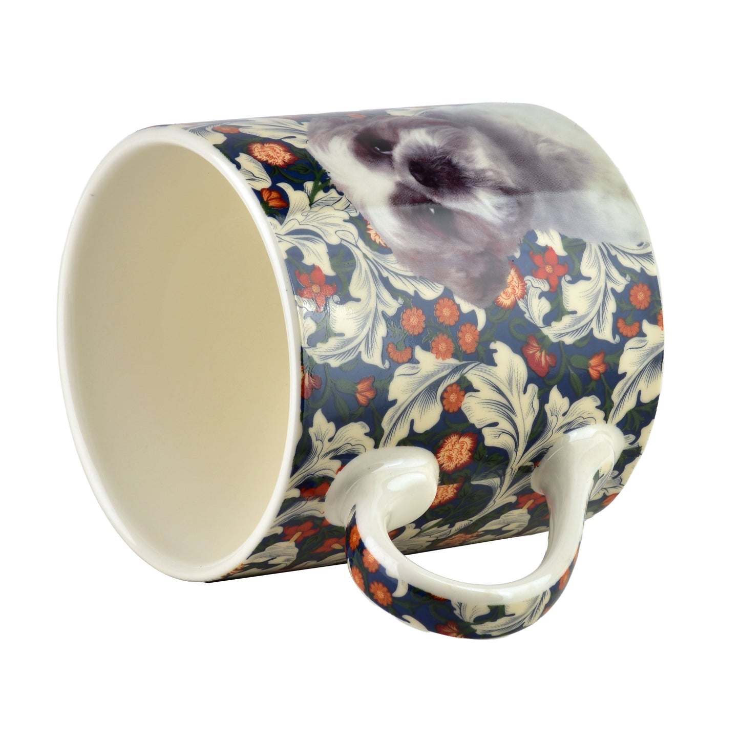 NOYA Becher mit Schlüsselanhänger 380 ml, Shih Tzu – Seitenansicht
