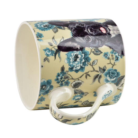 NOYA Becher mit Schlüsselanhänger 380 ml, Französische Bulldogge – Detailansicht
