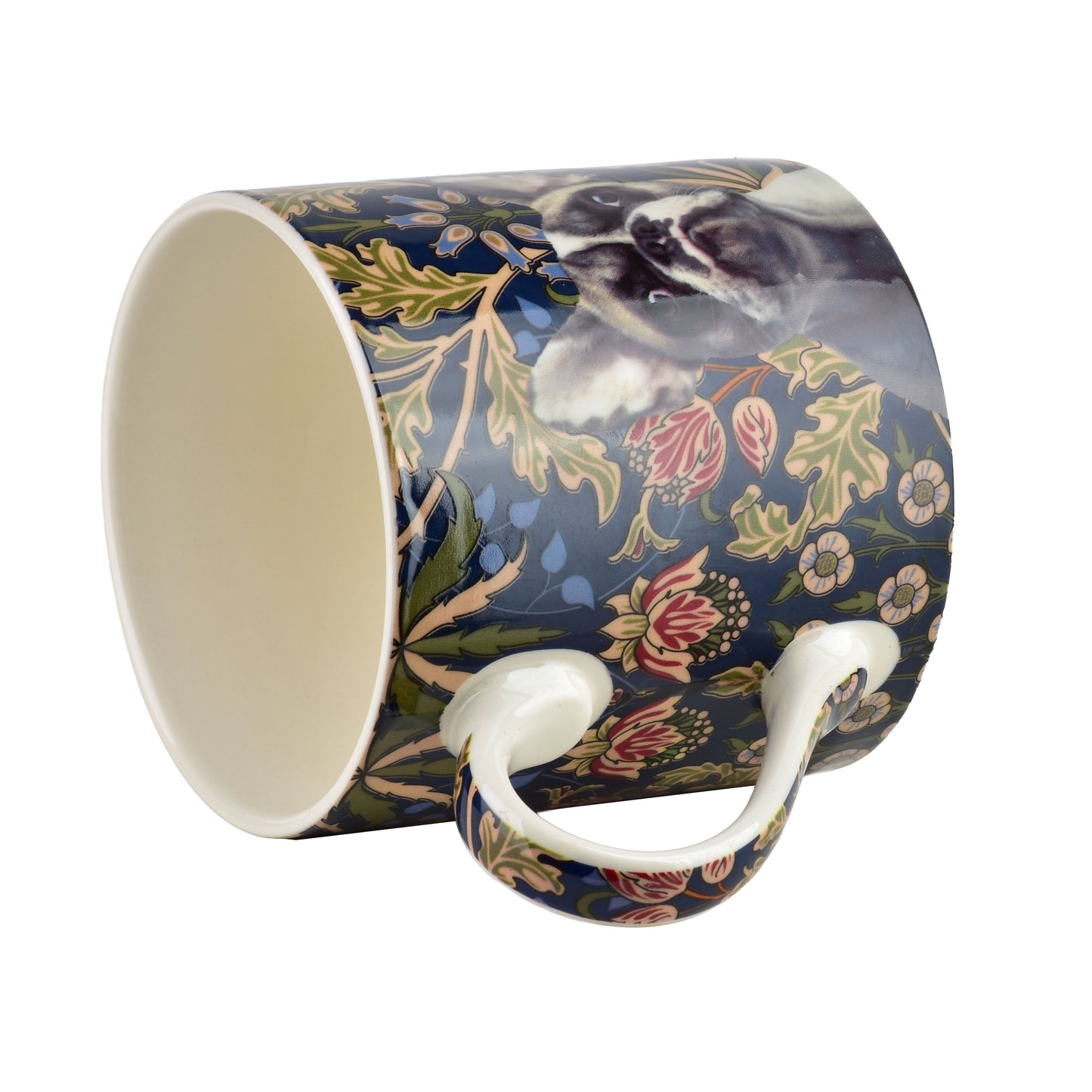 NOYA Becher mit Schlüsselanhänger, Französische Bulldogge, Geschenkbox – Seitenansicht