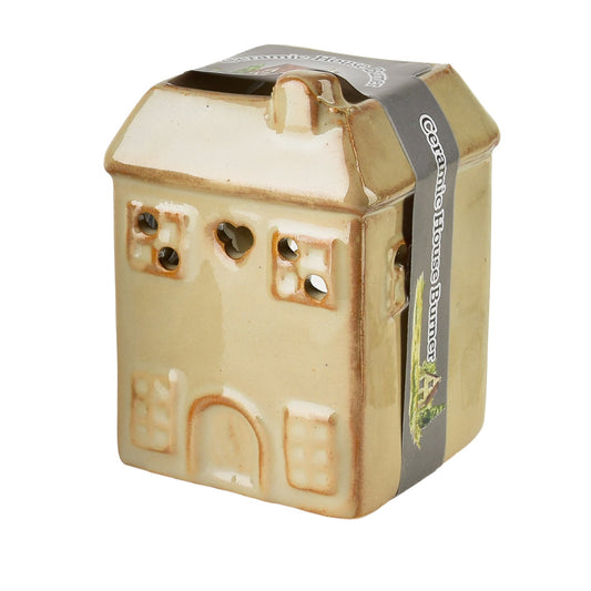 Ölkamin Häuschen, Keramik, Beige – Detailansicht