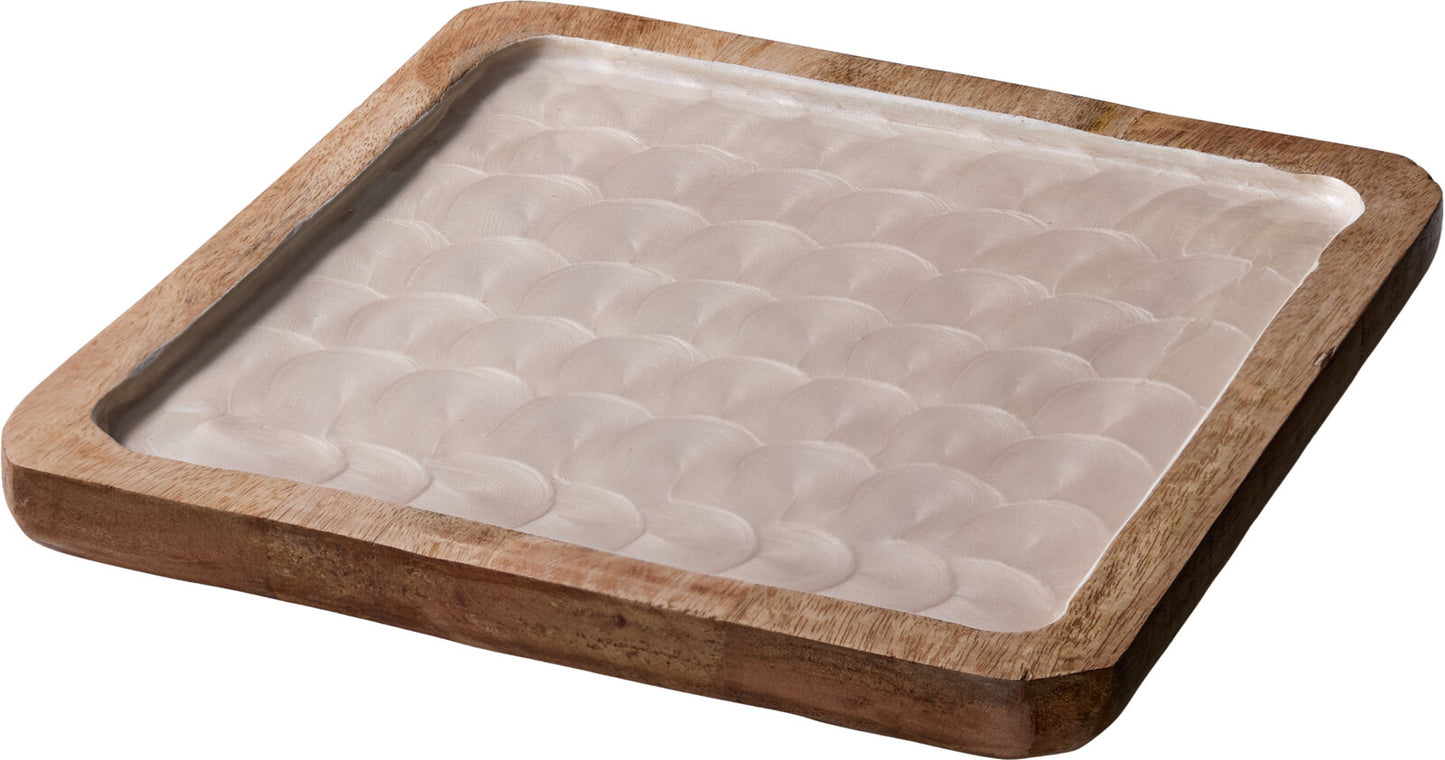 Serviertablett AUS Mangoholz - Tinkie