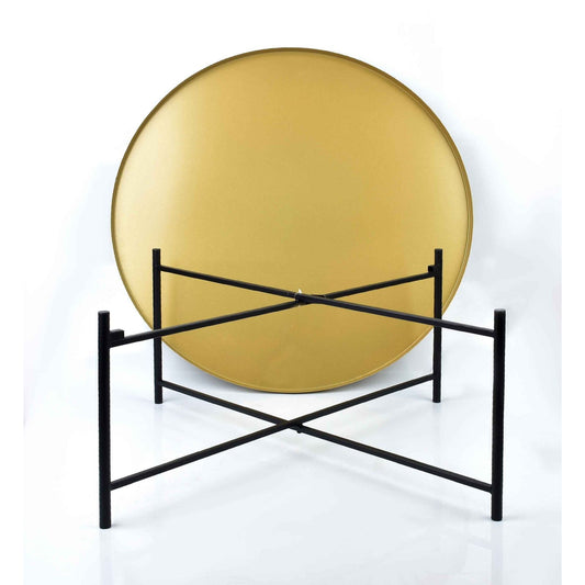 Lucas BLACK& Gold Couchtisch 76 5 x H 32 cm