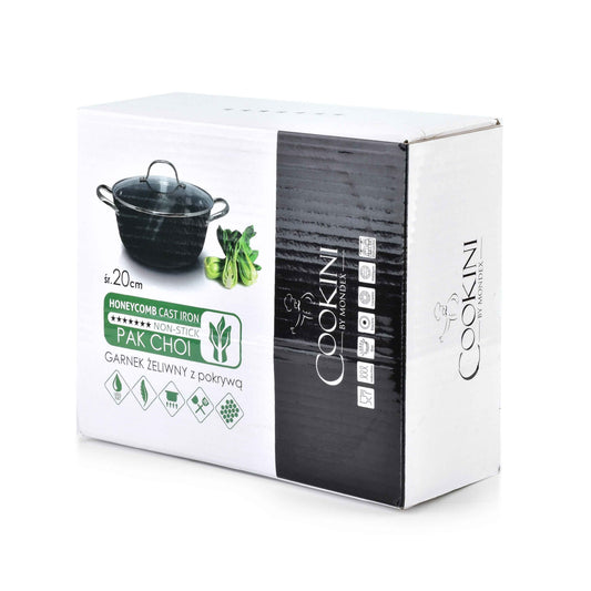 PAK Choi 1 9 Liter Topf mit Deckel (20 cm) Cookini aus Gusseisen - tinkie.de