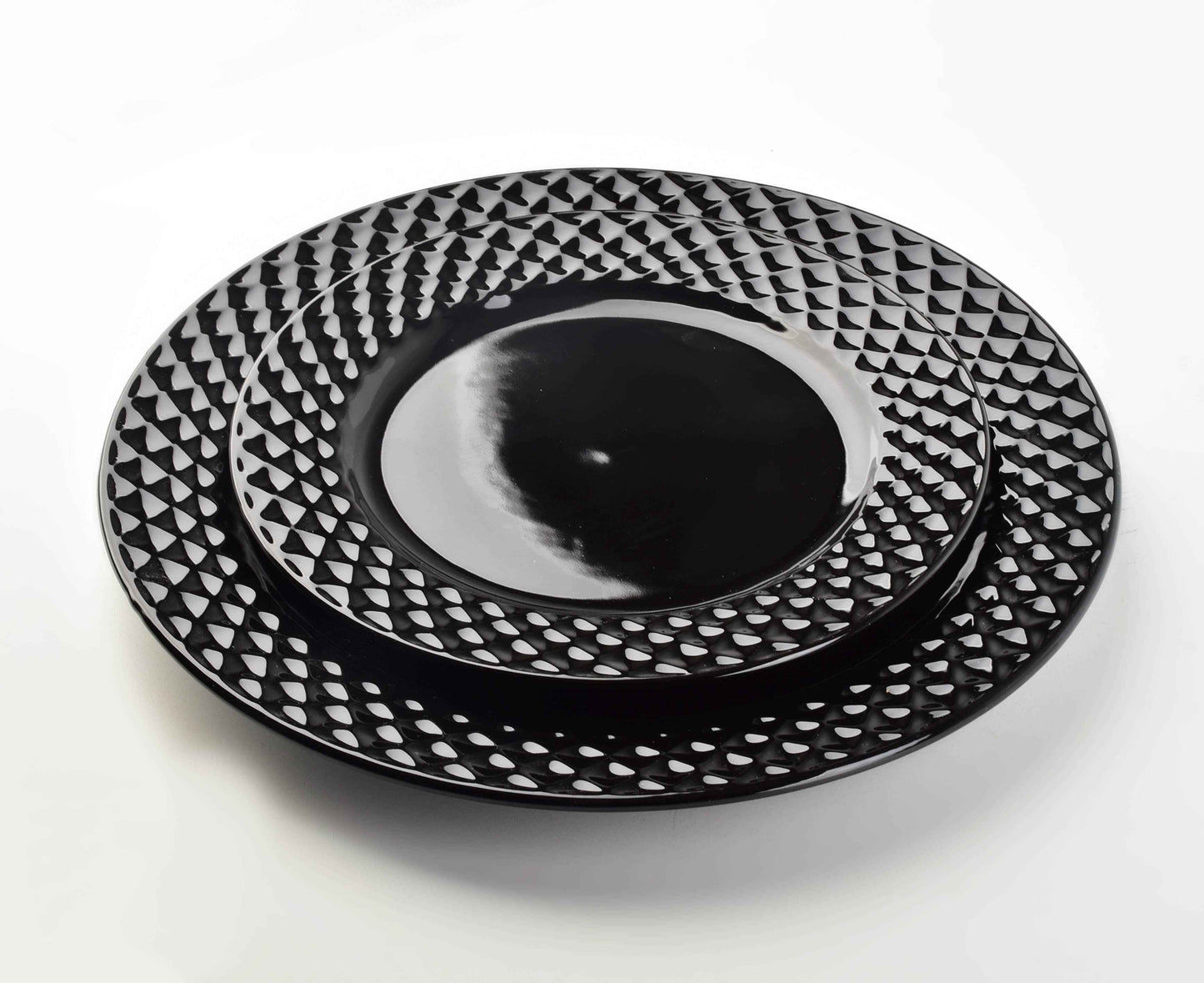 Diament Black Set mit 2 Desserttellern (20 5 cm) - tinkie.de