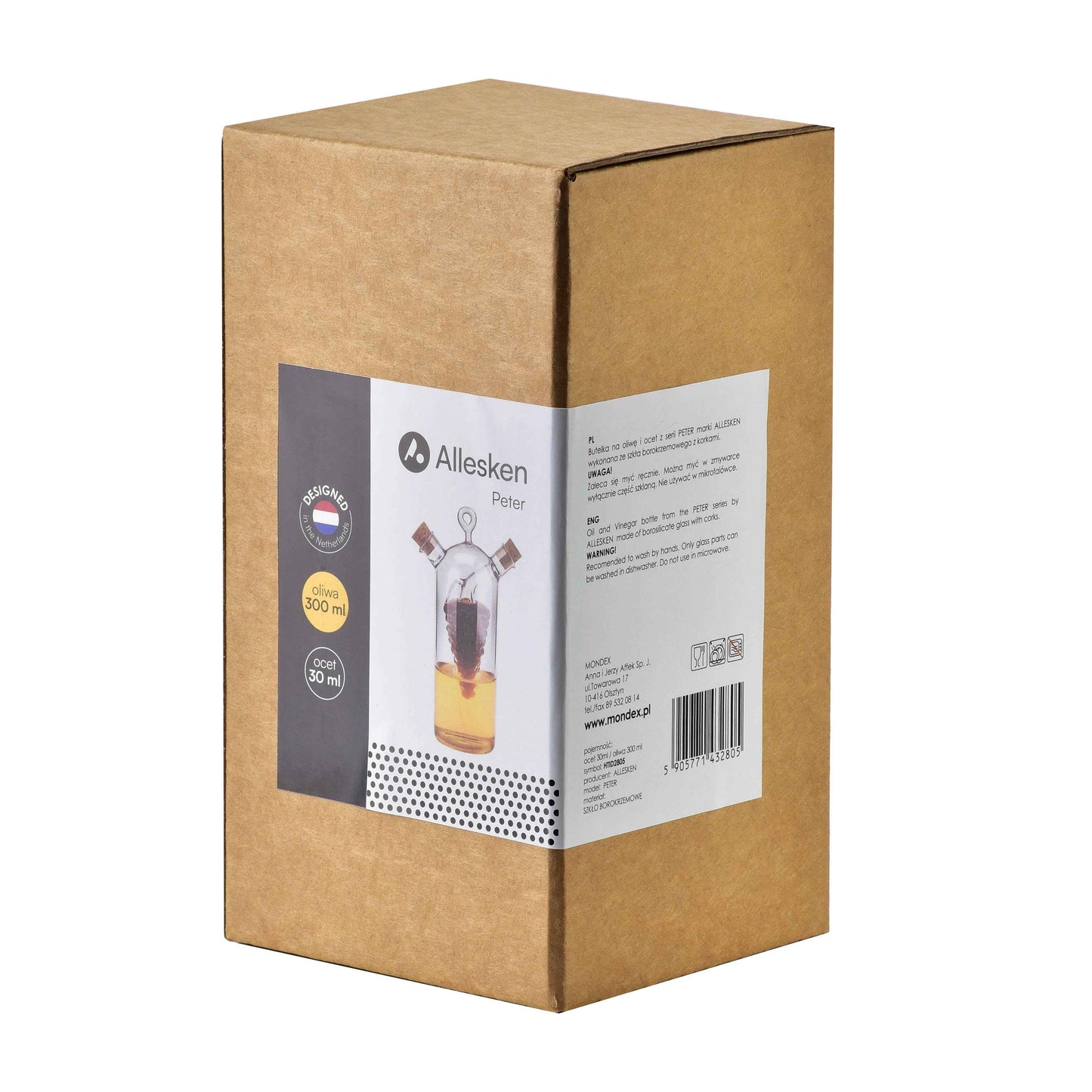 Peter Flasche für Olivenöl 300 ml Essig 30 ml - tinkie.de