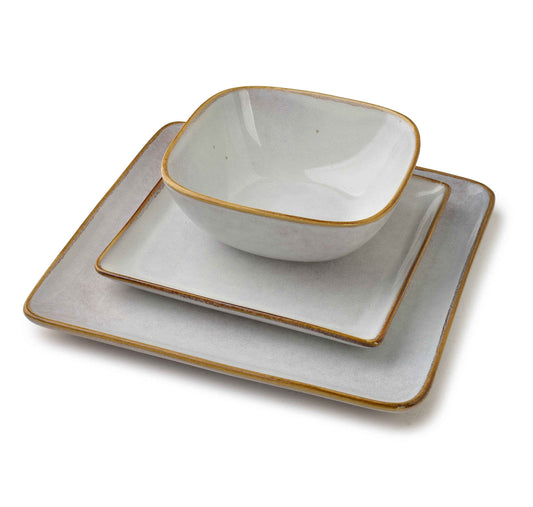 Basic Nature Quadratischer Dessertteller