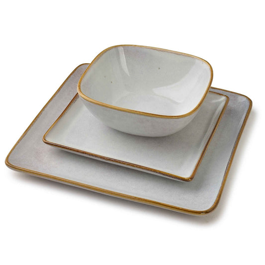 Basic Nature Quadratischer Dessertteller - tinkie.de