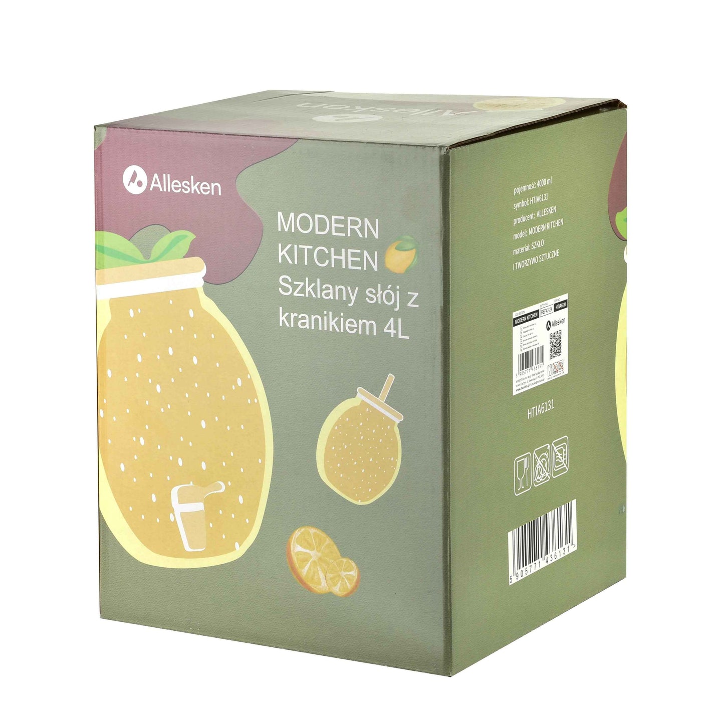 Modern Kitchen Glasbehälter mit Ausguss 4 l - tinkie.de