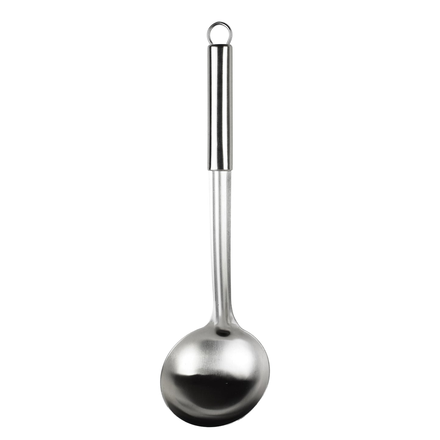 BASIC KITCHEN Suppenlöffel, Edelstahl, 34,5 cm