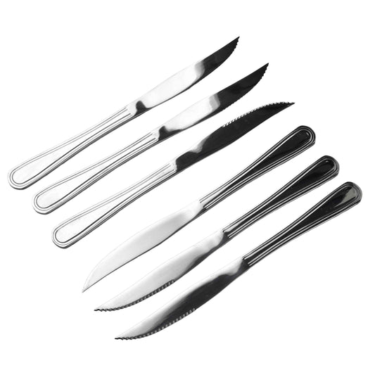 Dhalia Daisy 6er Set Steakmesser 22 8 cm mit Prägung - tinkie.de