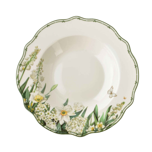 LEA Elegant 18 teiliges Set 27 cm (Essgeschirr) / 19 5 cm (Dessertgeschirr) / 22 cm (Tiefgeschirr) - tinkie.de
