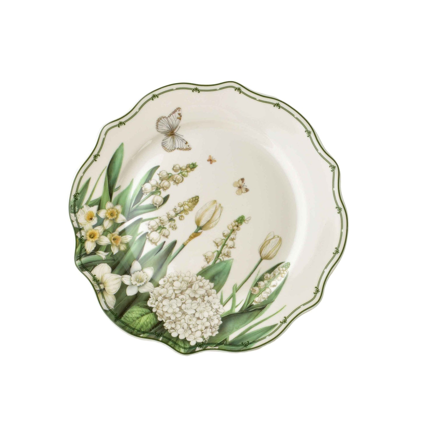 LEA Elegant 18 teiliges Set 27 cm (Essgeschirr) / 19 5 cm (Dessertgeschirr) / 22 cm (Tiefgeschirr) - tinkie.de