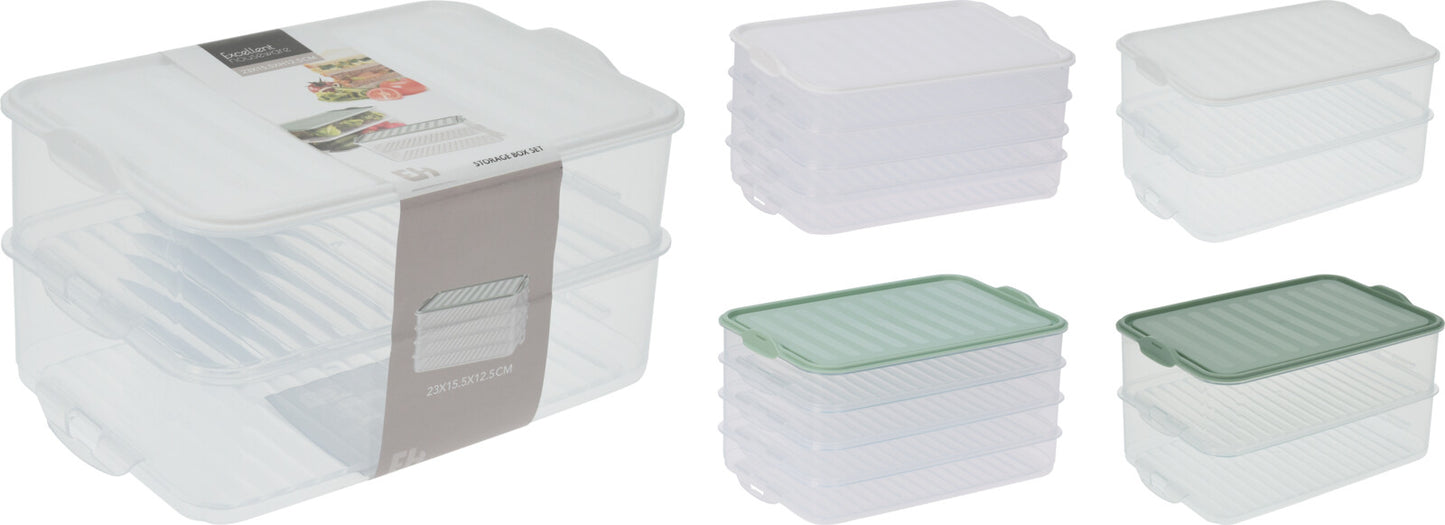 SET MIT 2 Aufbewahrungsboxen - Tinkie