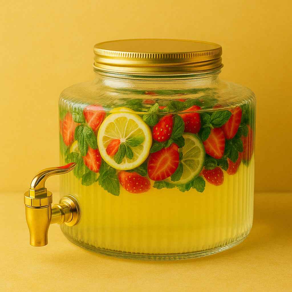 Modern Kitchen Glas mit Ausgießer 2 l - tinkie.de