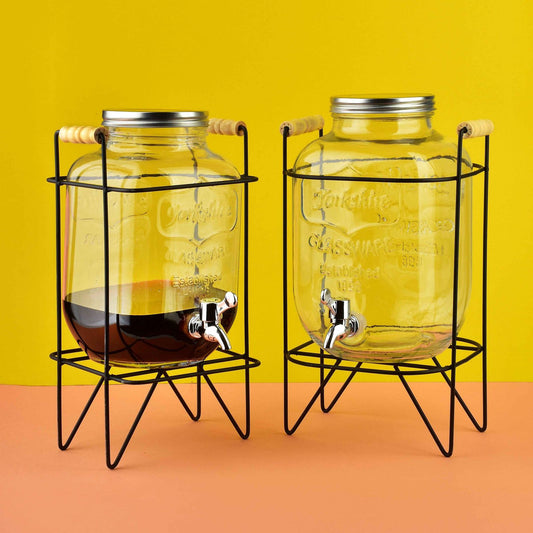 Modern Kitchen Glas mit Ausguss 4 l inklusive Ständer - tinkie.de