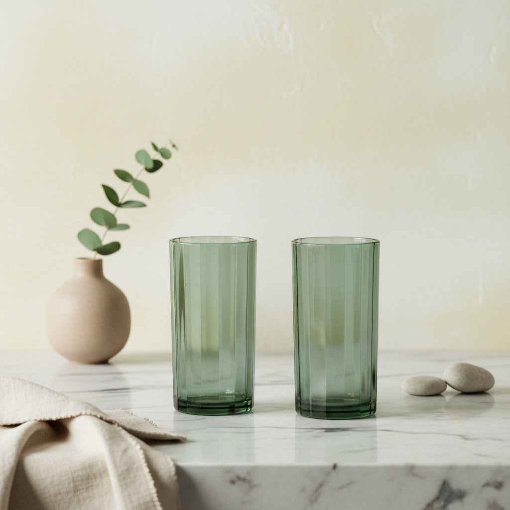 Elise Stripes Set mit 4 Gläsern 360 ml - tinkie.de