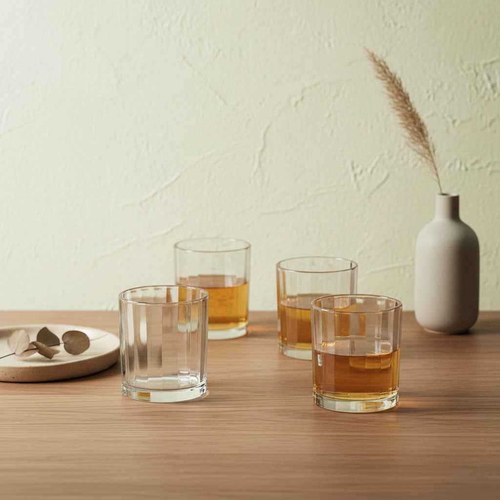 Elise Stripes Set mit 4 Gläsern 310 ml transparent - tinkie.de