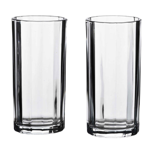 Elise Stripes Set mit 4 Gläsern 360 ml transparent