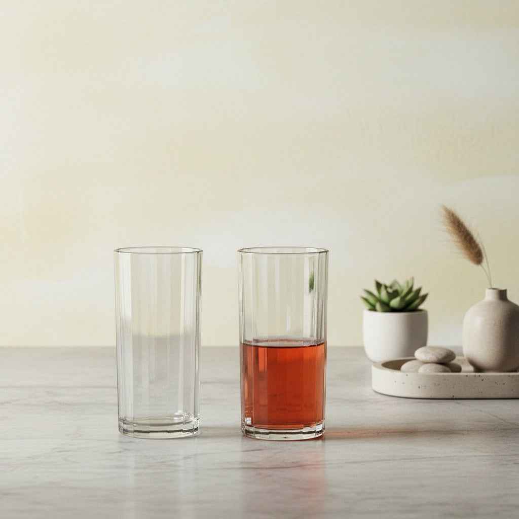 Elise Stripes Set mit 4 Gläsern 360 ml transparent - tinkie.de