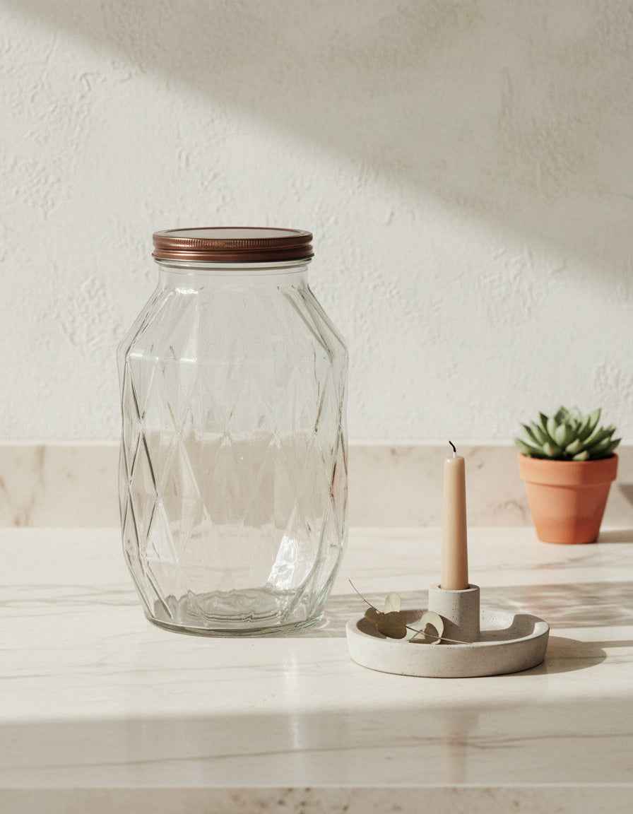 Basic Kitchen Diamantglas 3400 ml - tinkie.de