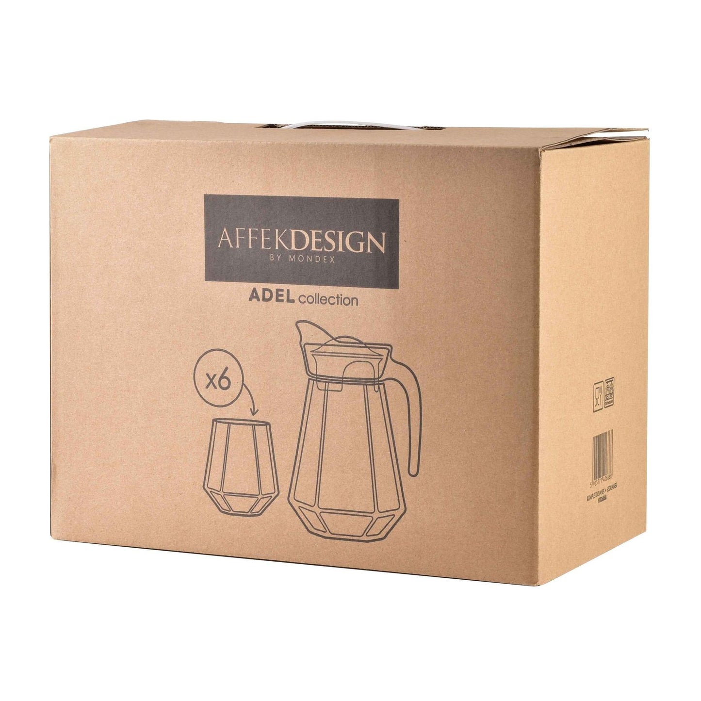 Adel Set aus Kanne 6 Gläsern 1 4 l ml - tinkie.de