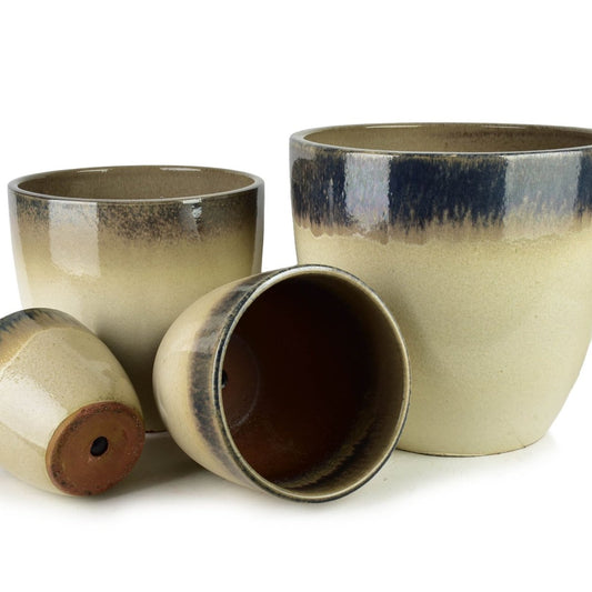 Hevra Set mit 4 Keramikschalen Beige - tinkie.de