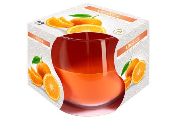Duftkerze mit Orangenaroma