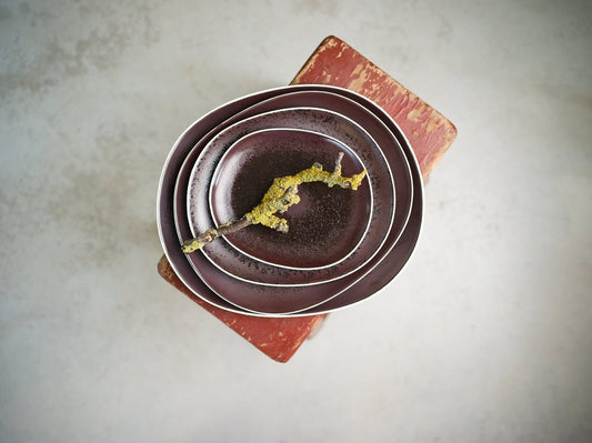 Aubergine Teller Flach - Teller - tinkie.de