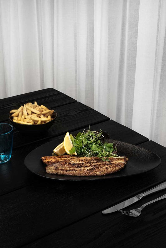 Blackstone Schale dreieckig aus Porzellan - Schale - tinkie.de