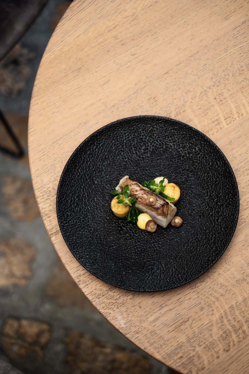 Candy Black Dessertteller aus Porzellan - Dessertteller - tinkie.de