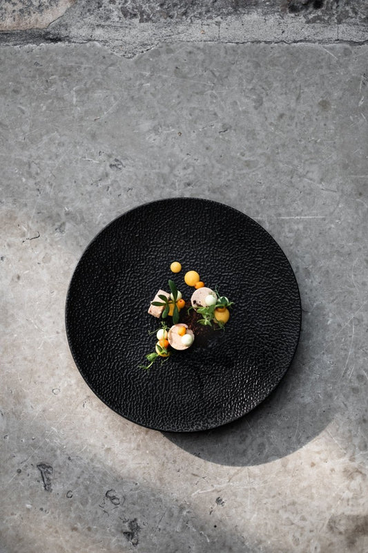 Candy Black Dessertteller aus Porzellan - Dessertteller - tinkie.de