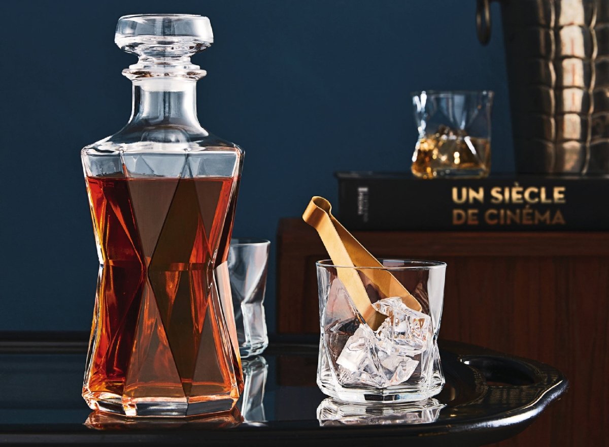 Cassiopea Set 7-Teilig Karaffe + 6 Gläser aus feinem Glas - Karaffe - tinkie.de