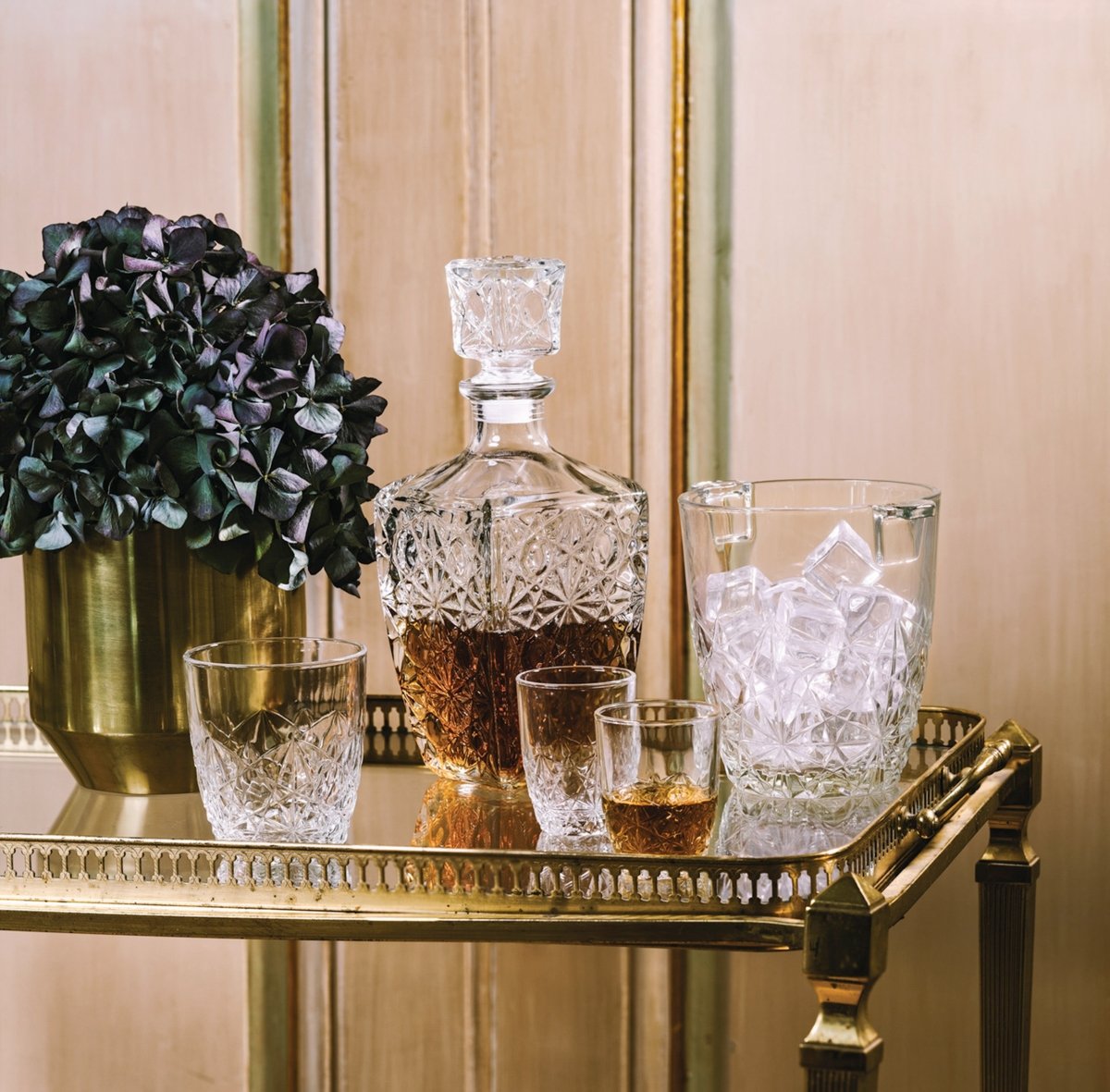Dedalo Whisky Set 7 Stück mit Karaffe und Gläsern - Karaffe - tinkie.de
