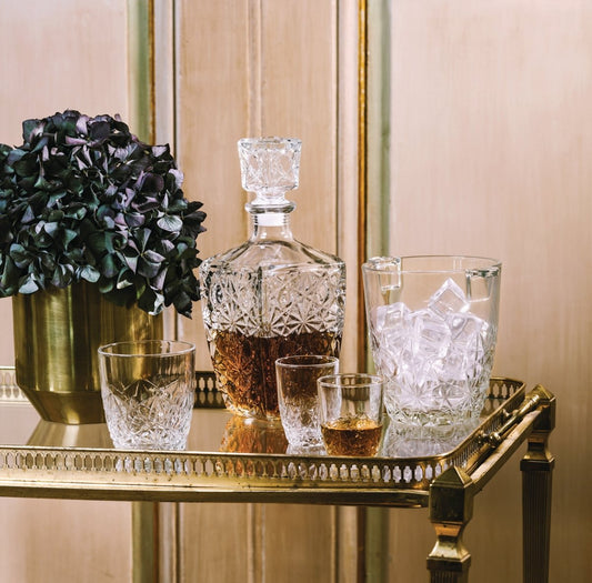 Dedalo Whisky Set 7 Stück mit Karaffe und Gläsern - Karaffe - tinkie.de