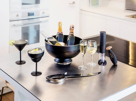 Elektrischer Korkenzieher mit Folienschneider - Korkenzieher - tinkie.de