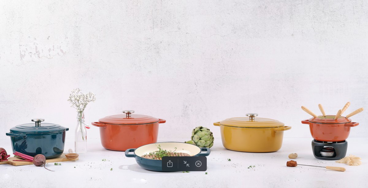 Fontestic Grillpfanne Green Heron aus hochwertigem Gusseisen - Grillpfanne - tinkie.de