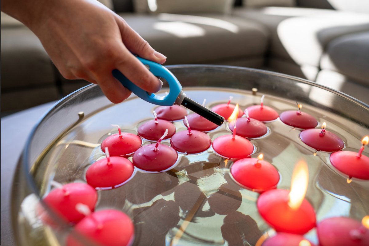 Schwimmende Kerze - Kerze - tinkie.de