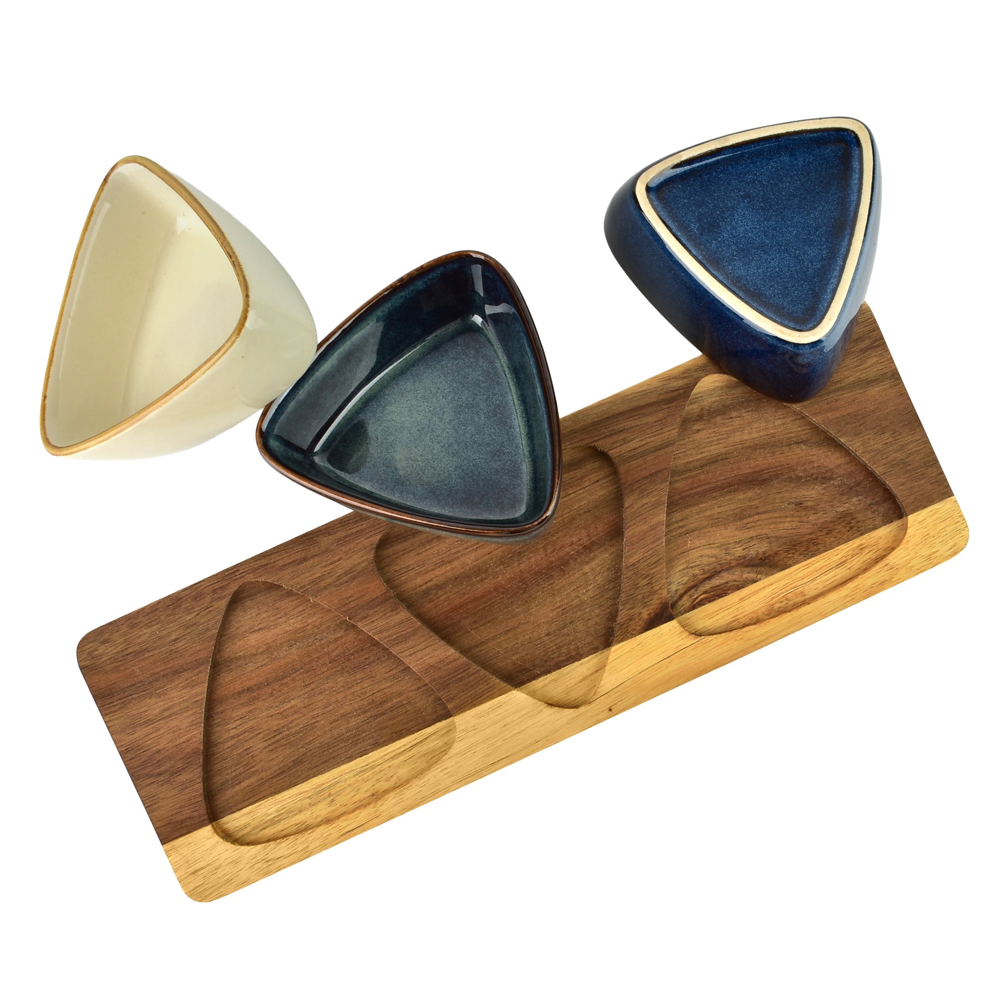 Modern Kitchen Schneidebrett mit 3 Schalen () 100 ml - Tinkie