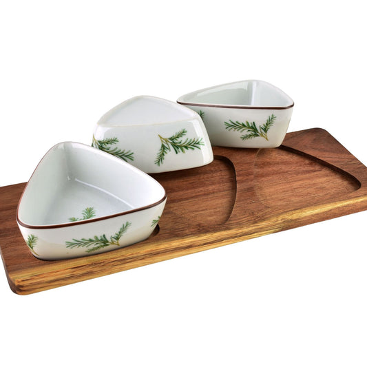 Modern Kitchen Schneidebrett mit 3 dreieckigen Schalen () () Rosmarin 100 ml