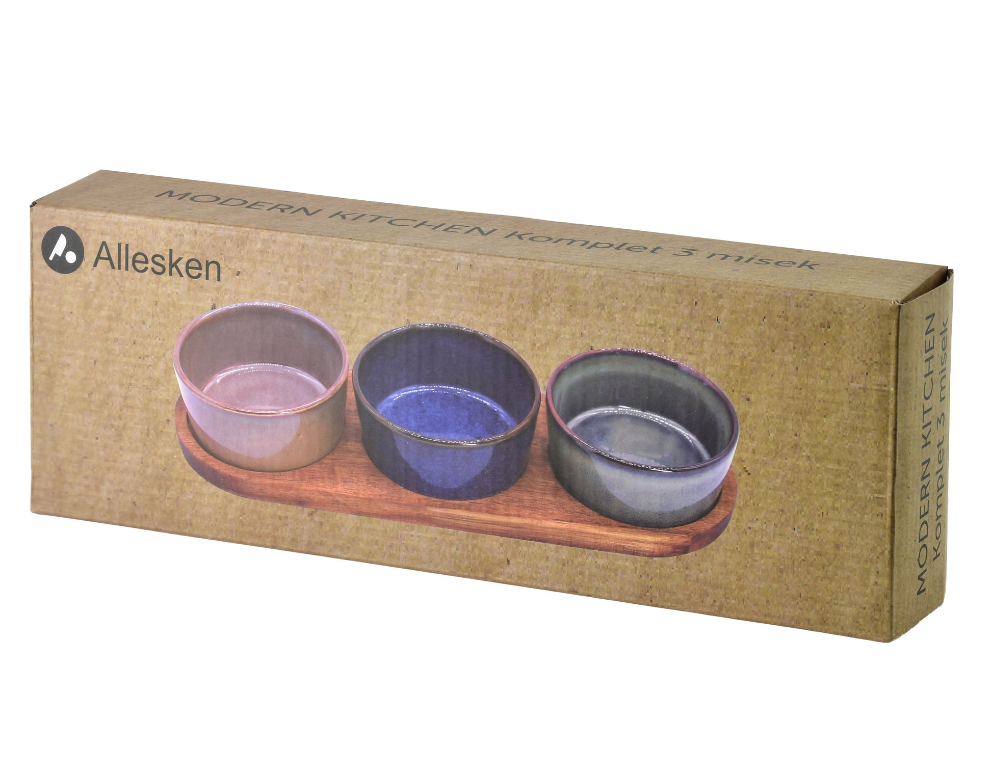 Modern Kitchen Schneidebrett mit 3 Schalen () 110 ml - Tinkie