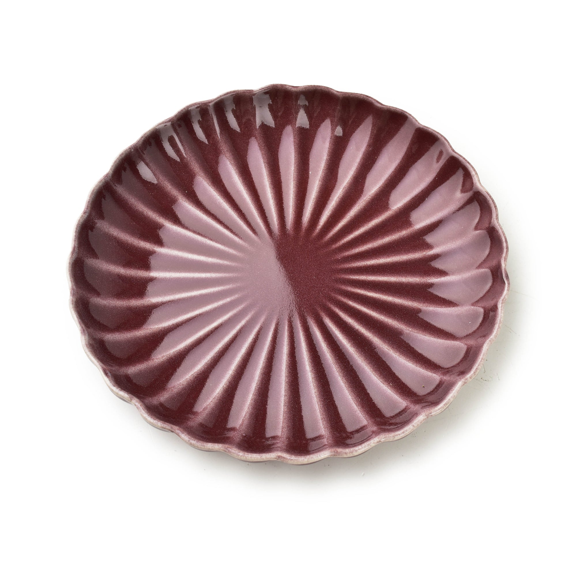Evie Burgundy Dessertteller - Tinkie