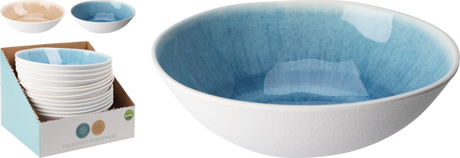 Melamin Schüssel 18 CM 720 ML 2 Motive - Tinkie