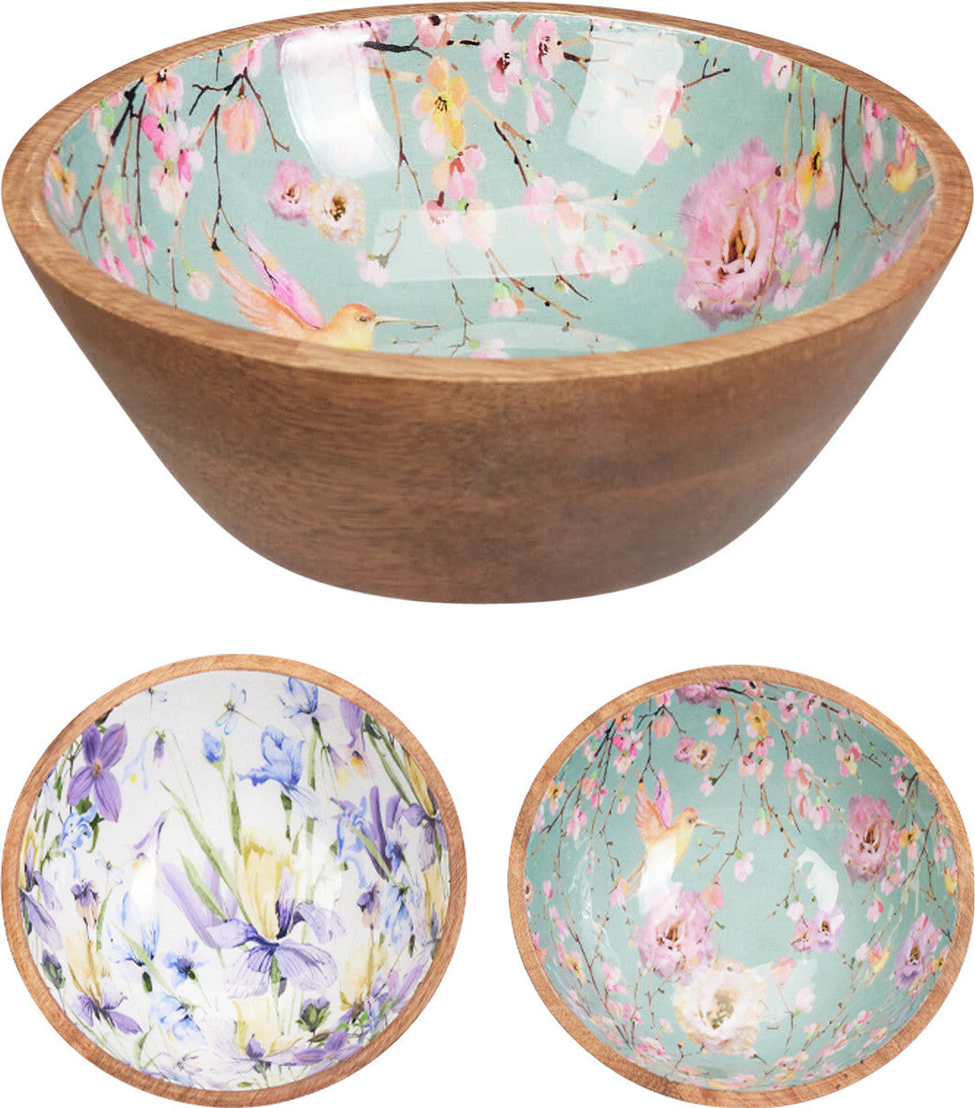 Schale aus Mangoholz 2 Designs - Tinkie